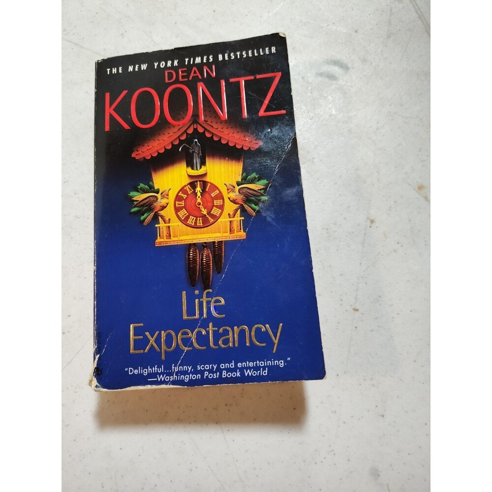 Dean Koontz Life Expectancy Paperback Book New York Times Best Seller (832)